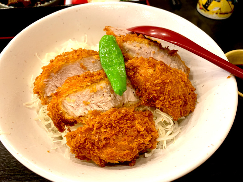 ゆーとぴあ宝　味噌ヒレカツ丼1