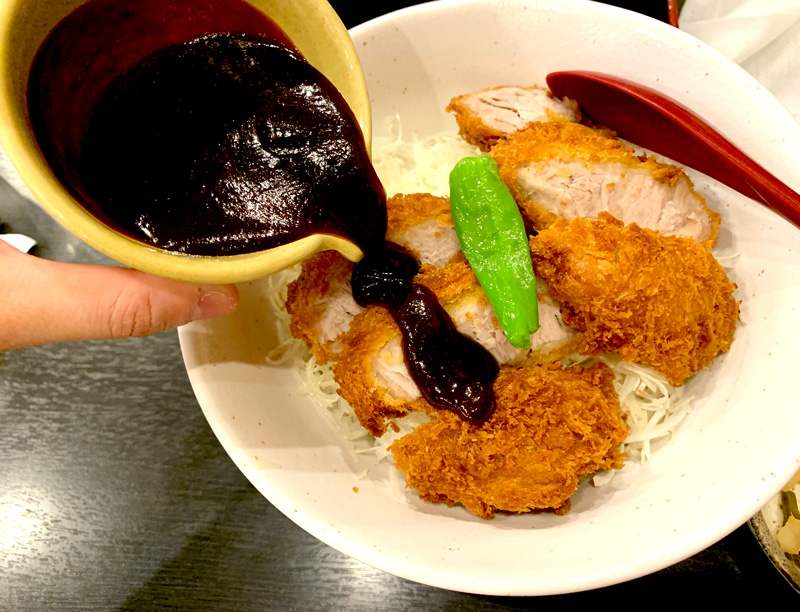 ゆーとぴあ宝　味噌ヒレカツ丼2